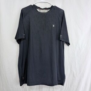 Spyder Rash Guard Swim Shirt UPF 30+ Quick Dry Surf Fishing Large